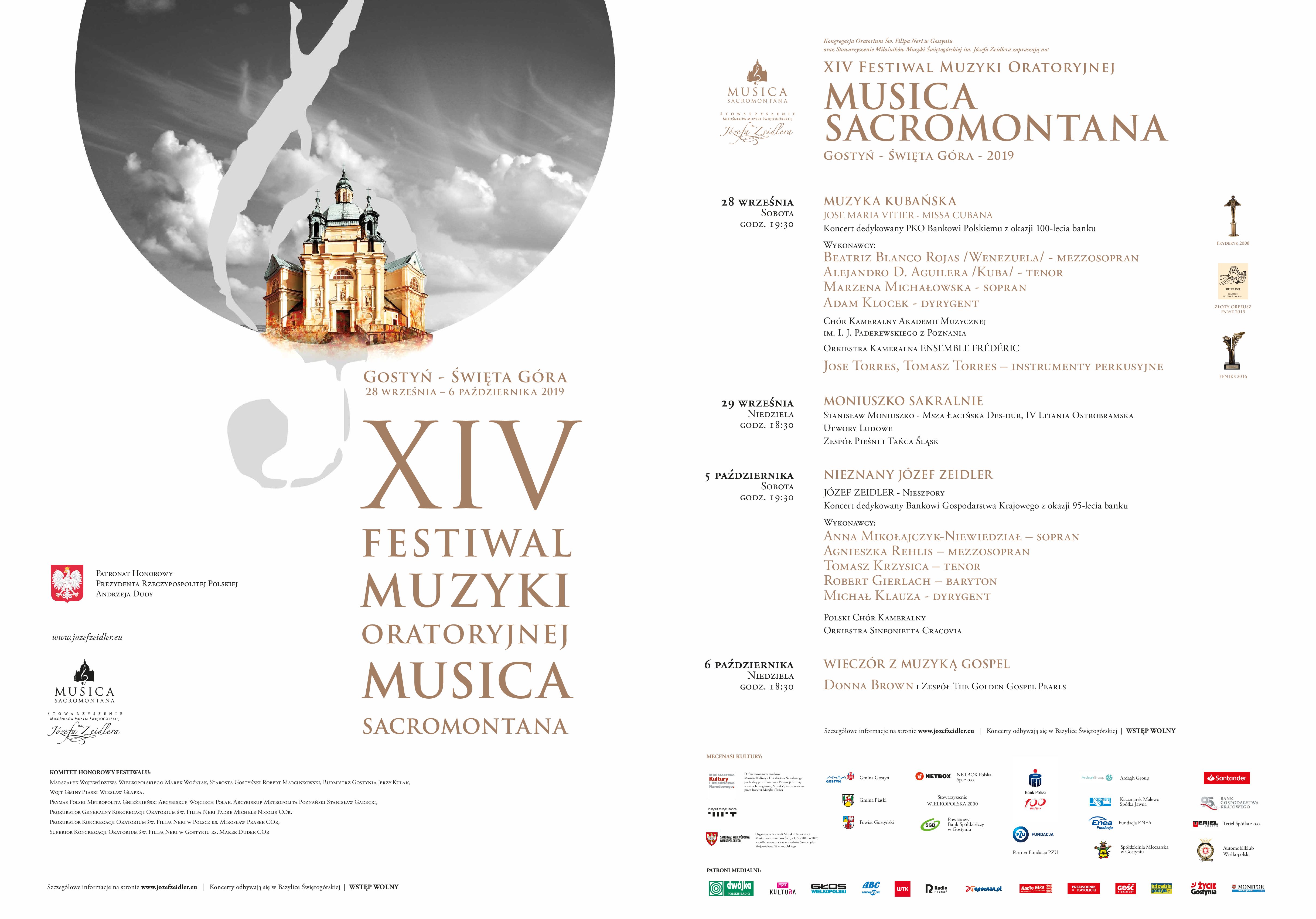 Więcej o: Musica Sacromontana – XIV Festiwal Muzyki Oratoryjnej